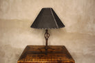 Black leather lamp shades in 5 sizes - Your Western Decor