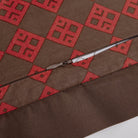 Zipper closure on Rushmore lodge pillow sham