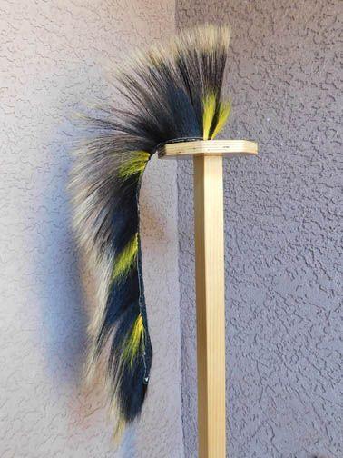 Native American Handmade Porcupine Roach