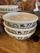 Ranch brands American made Rodeo cereal bowls 