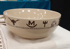 western ranch brands ceramic cereal bowl in beige - Your Western Decor