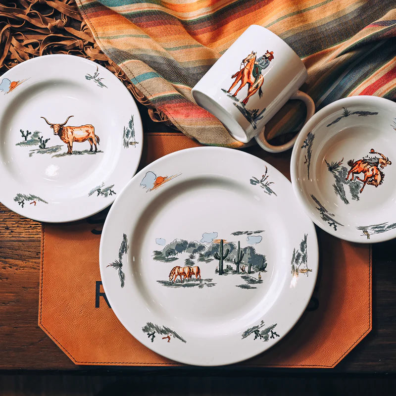 Ceramic Home on the Range Western Dinnerware - Your Western Decor