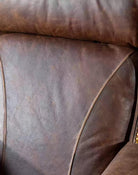 American made leather Ranger Executive Office Chair distressed leather - Your Western Decor