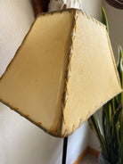 Rectangle handmade rawhide lamp shade whip stitching