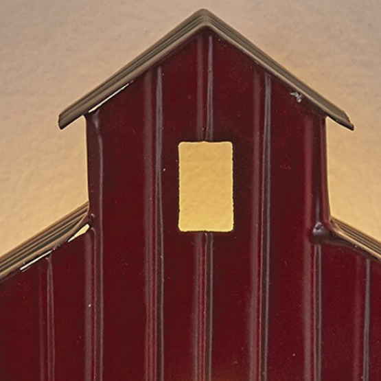 Red Barn Night Light Detail - Your Western Decor