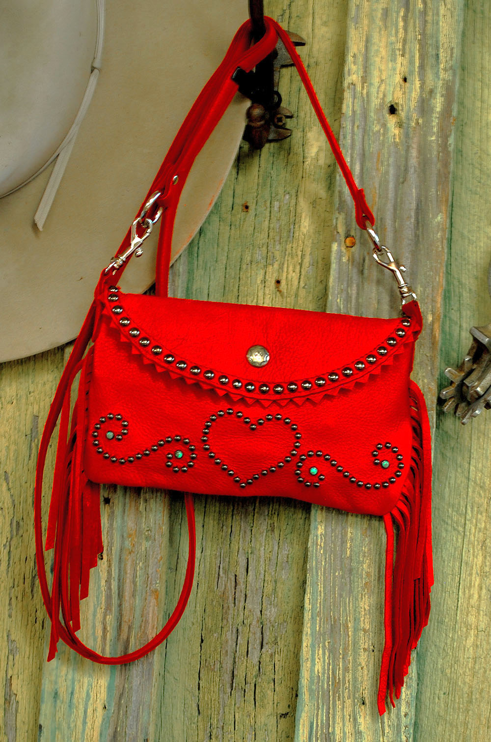 Warrior Deerskin Leather Purse | Your Western Decor
