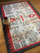 Red, Black & Beige Area Rugs - Your Western Decor, LLC