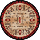 Red, Black & Beige Area Rugs - Your Western Decor, LLC