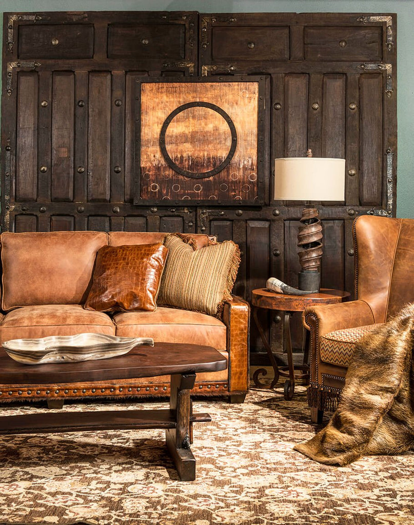 Regency Cowhide Living Room Furniture - Your Western Decor