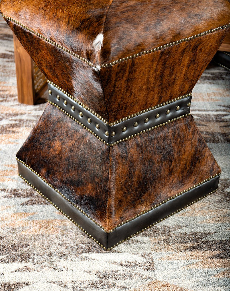 Cowhide Remington Counter Stools - Your Western Decor