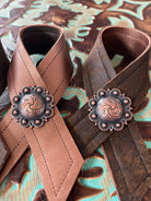 Handmade Reversible Western Leather Napkin Rings - Your Western Decor