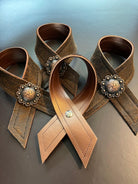 Handmade Reversible Western Leather Napkin Rings - Your Western Decor