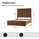 Ridgeline queen bed dimensions 