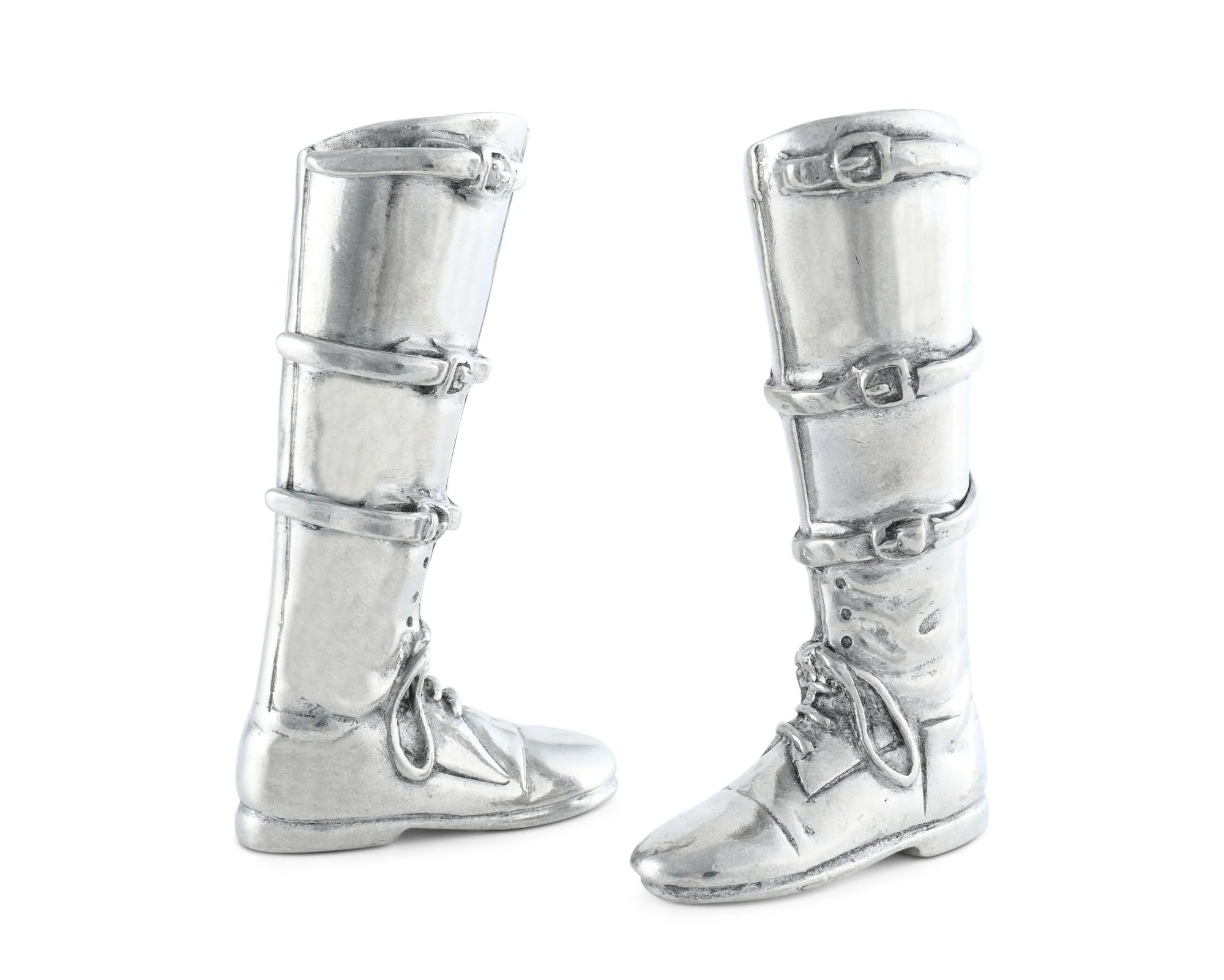 Pewter Equestrian Riding Boots Salt & Pepper Shakers - Your Western Decor