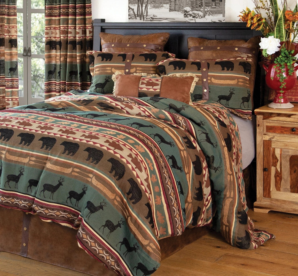 Rocky Heights Wildlife Comforter Collection. Your Western Decor.