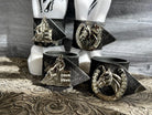 Rodeo Champs Western Cowhide Napkin Rings - Handmade in Pilot Rock, Oregon by Your Western Decor