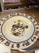 HF Coors Rodeo Salad Plate made in the USA - Your Western Decor