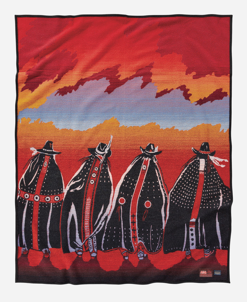 American made Rodeo Sisters Blanket by Pendleton - Your Western Decor