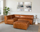 Rubicon 3-pc leather sectional - Your Western Decor