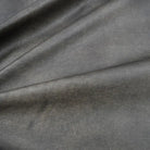 Close-up of dark gray fabric with visible texture