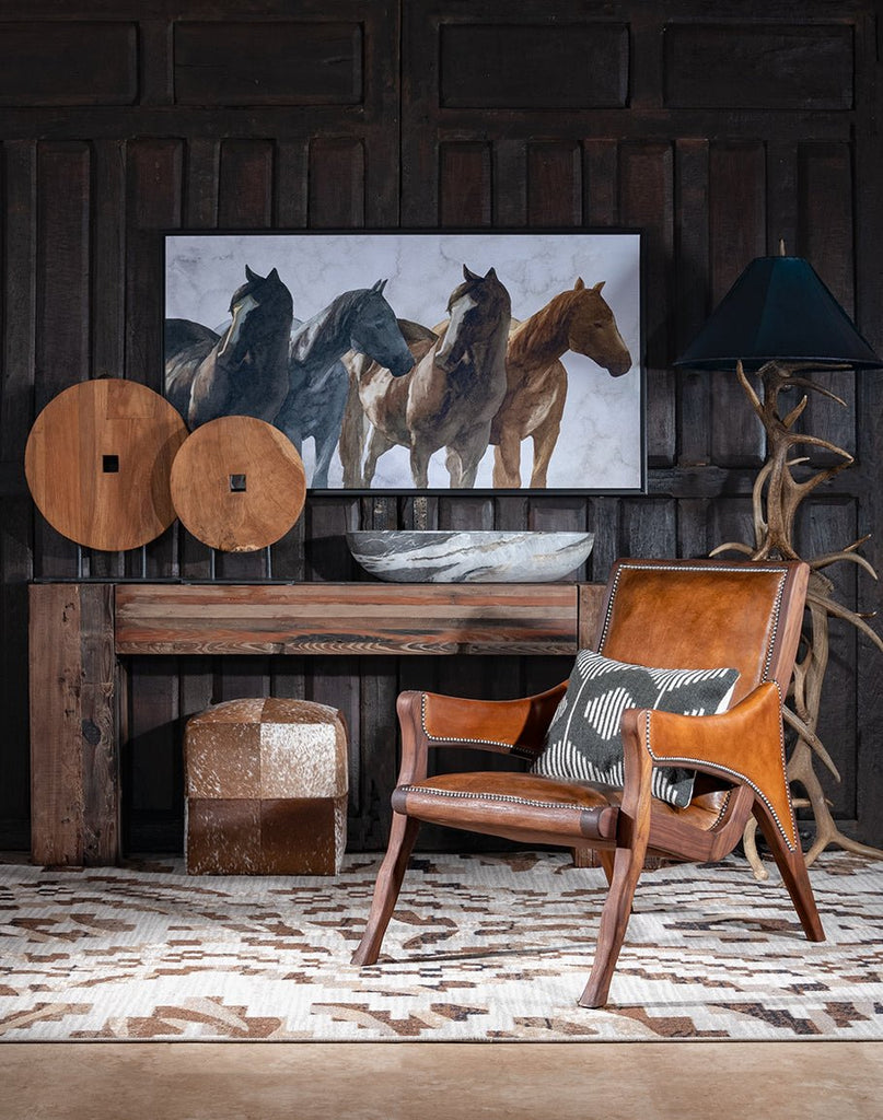 Rustic Modern Room Setting - Your Western Decor