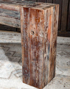 Rustic Reclaimed Boat Wood Sofa Table - Your Western Decor