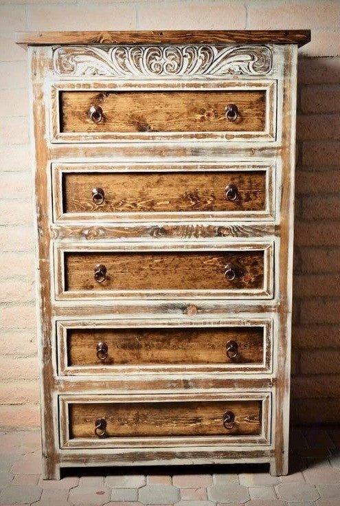 Rustic Spanish Royal Dresser