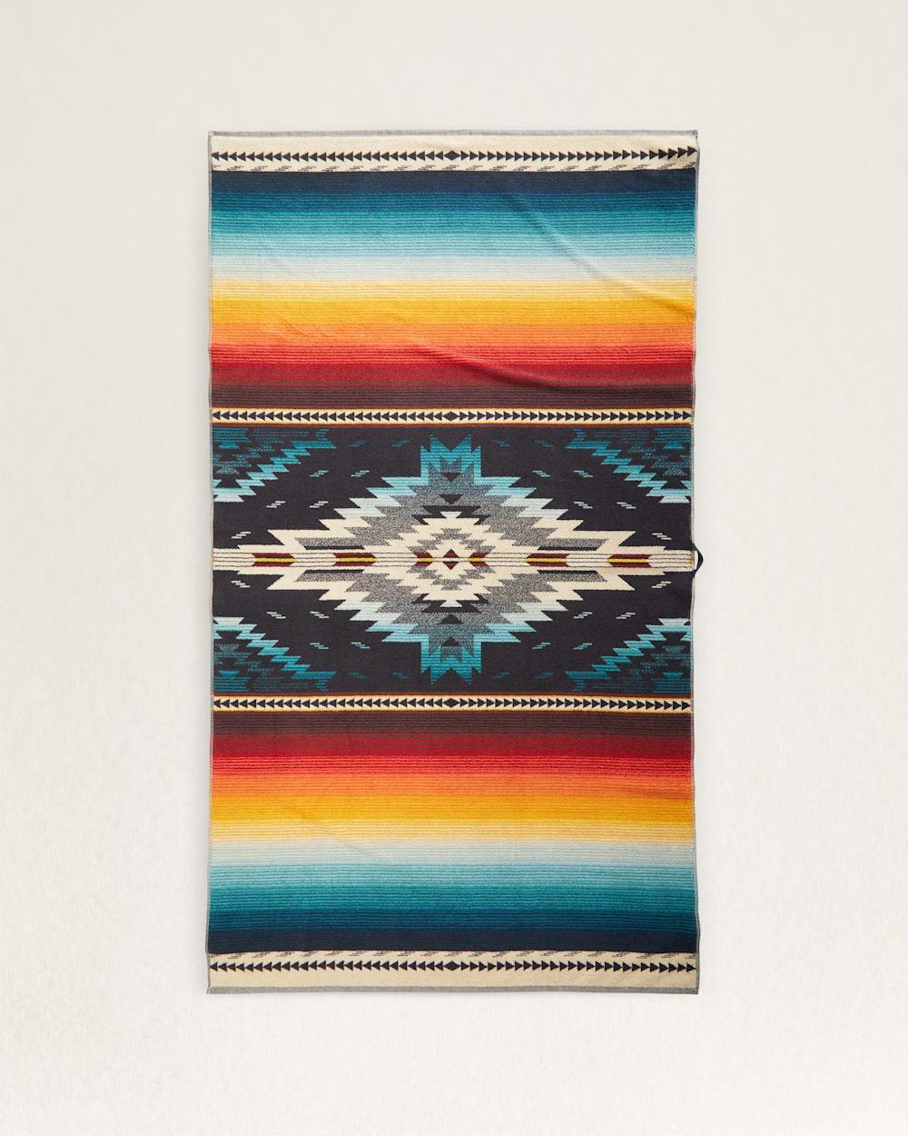 Pendleton Saltillo Sunset Spa & Beach Towel at the beach, pool, spa, and hot tub.