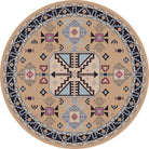 San Angelo Copper Canyon 8' Round Area Rug - Made in the USA - Your Western Decor