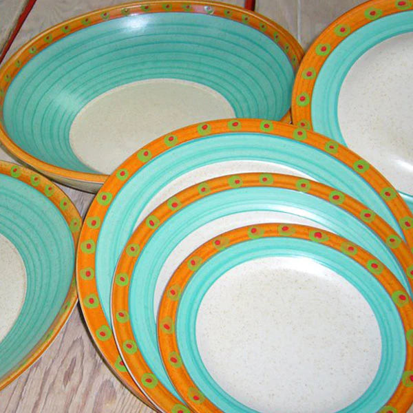 Sedona plates and serving bowl - Your Western Decor