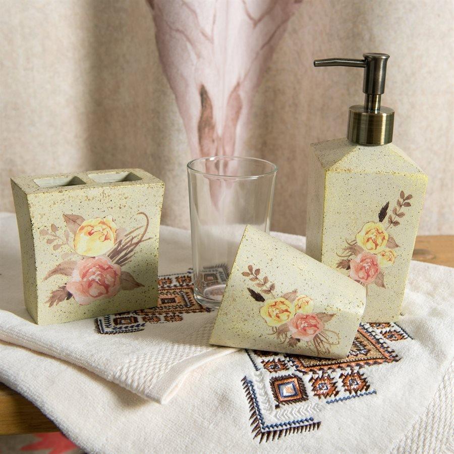 Sedona summer bathroom towels and bath accessories - Your Western Decor