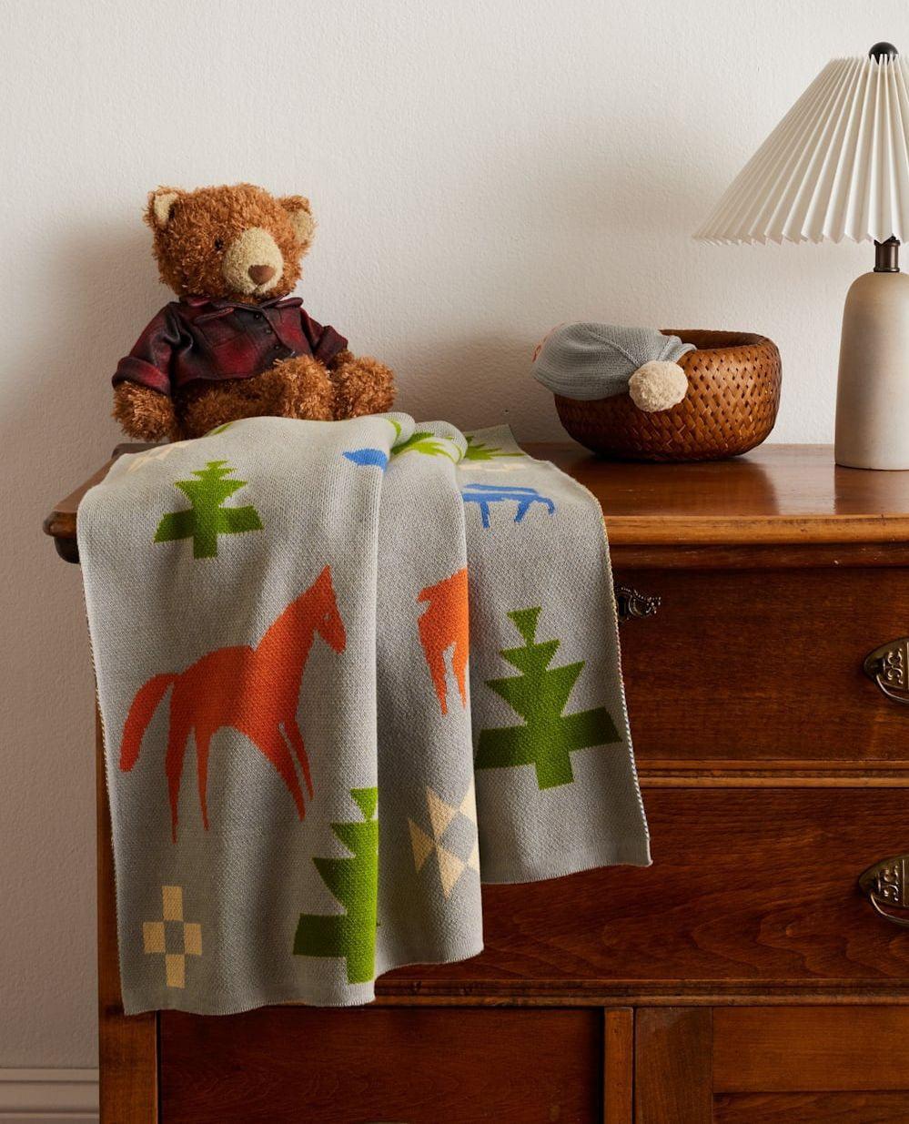 Shared Path baby blanket by Pendleton - Your Western Decor