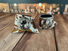 Best of the West Cowhide Western Napkin Rings with western conchos - Your Western Decor