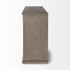 Mango Wood Sideboard end view
