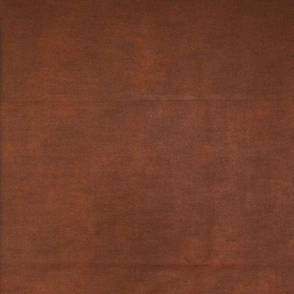 Burnt Sienna Academy Faux Leather Fabric - Your Western Decor