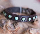 Single Leather Band Western Bracelets