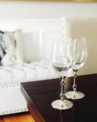 Snaffle bit stem wine glasses - Your Western Decor