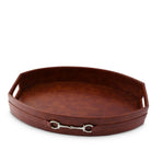 Snaffle Bit Vegan Leather Presentation Tray - Your Western Decor