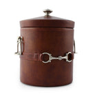 Snaffle Bit Vegan Leather Ice Bucket wine chiller - Your Western Decor