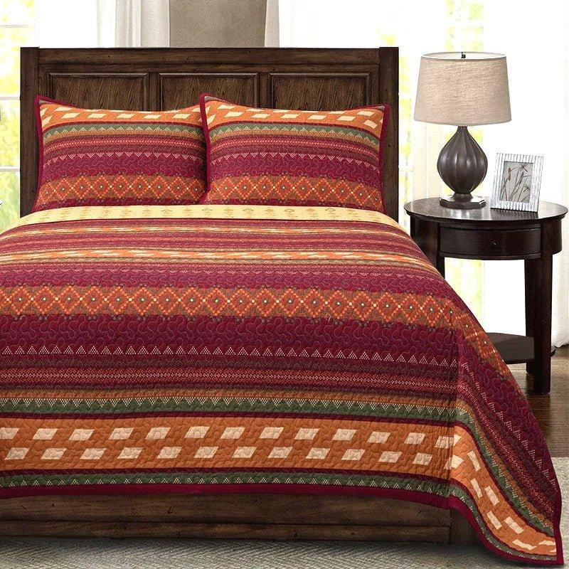 Southwest Solace Reversible Quilt Set - Your Western Decor