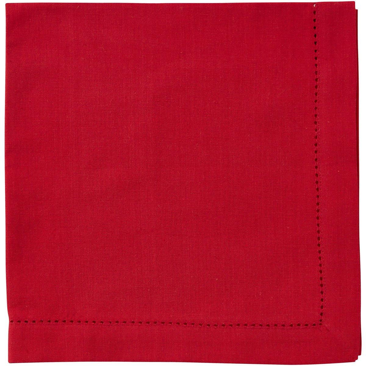 Solid Red Cloth Napkins - Your Western Decor