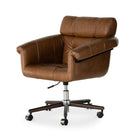 Sonoma Tufted Brown Leather Office Chair - Your Western Decor