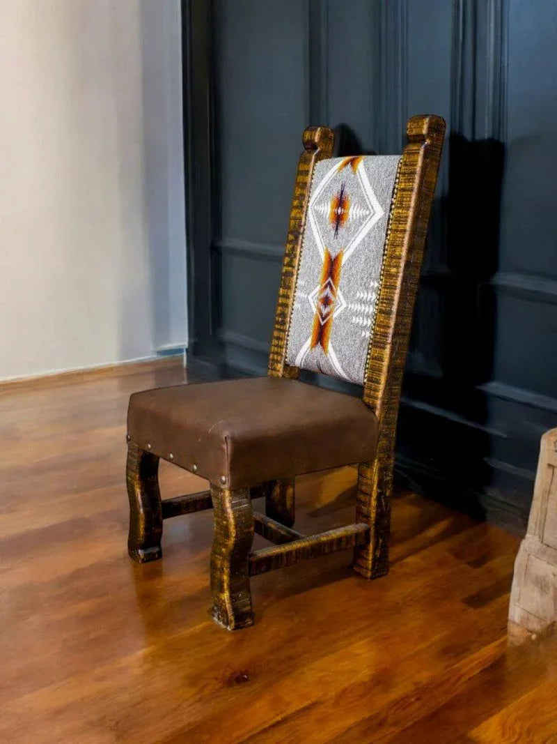 Southern Spice Southwestern Rustic Dining Chair - Your Western Decor