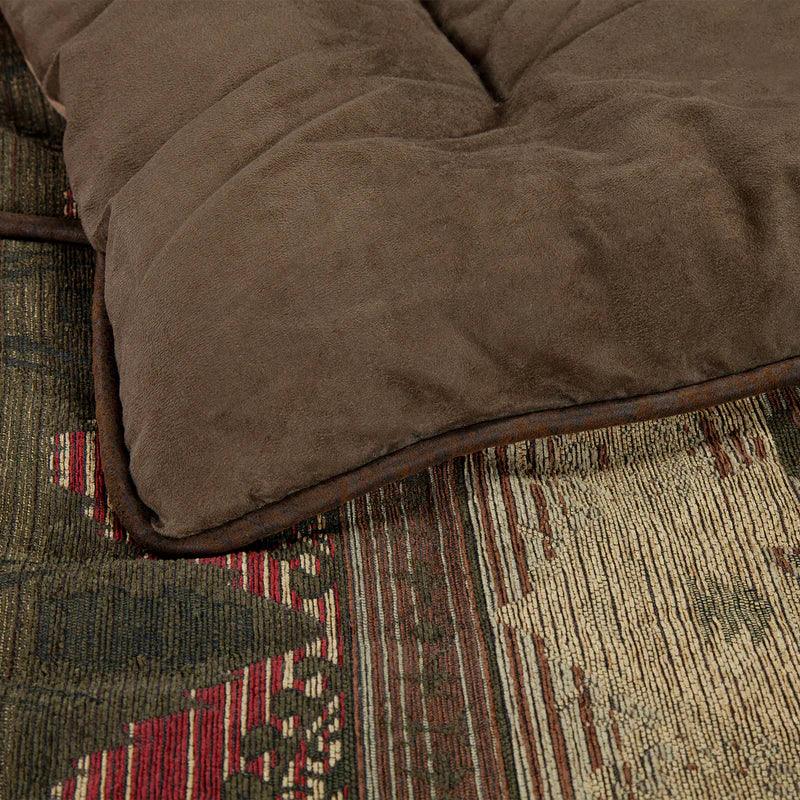 Southwestern Aztec comforter material details - Your Western Decor