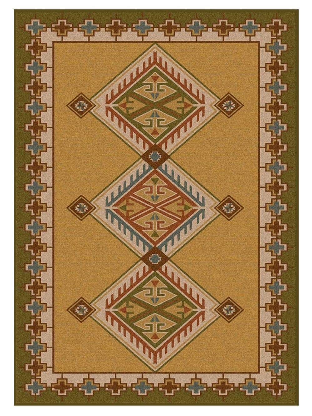 Southwestern Ancestry Area Rug made in the USA - Your Western Decor