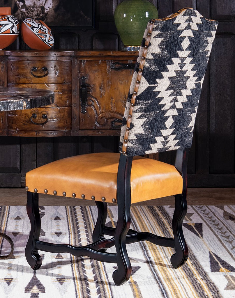 Southwestern Sophistication Dining Chair Back - American made dining chair - Your Western Decor