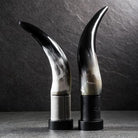 Steer horn salt and pepper mills - Your Western Decor