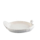 Turkey sculpted stoneware tray in white - Your Western Decor