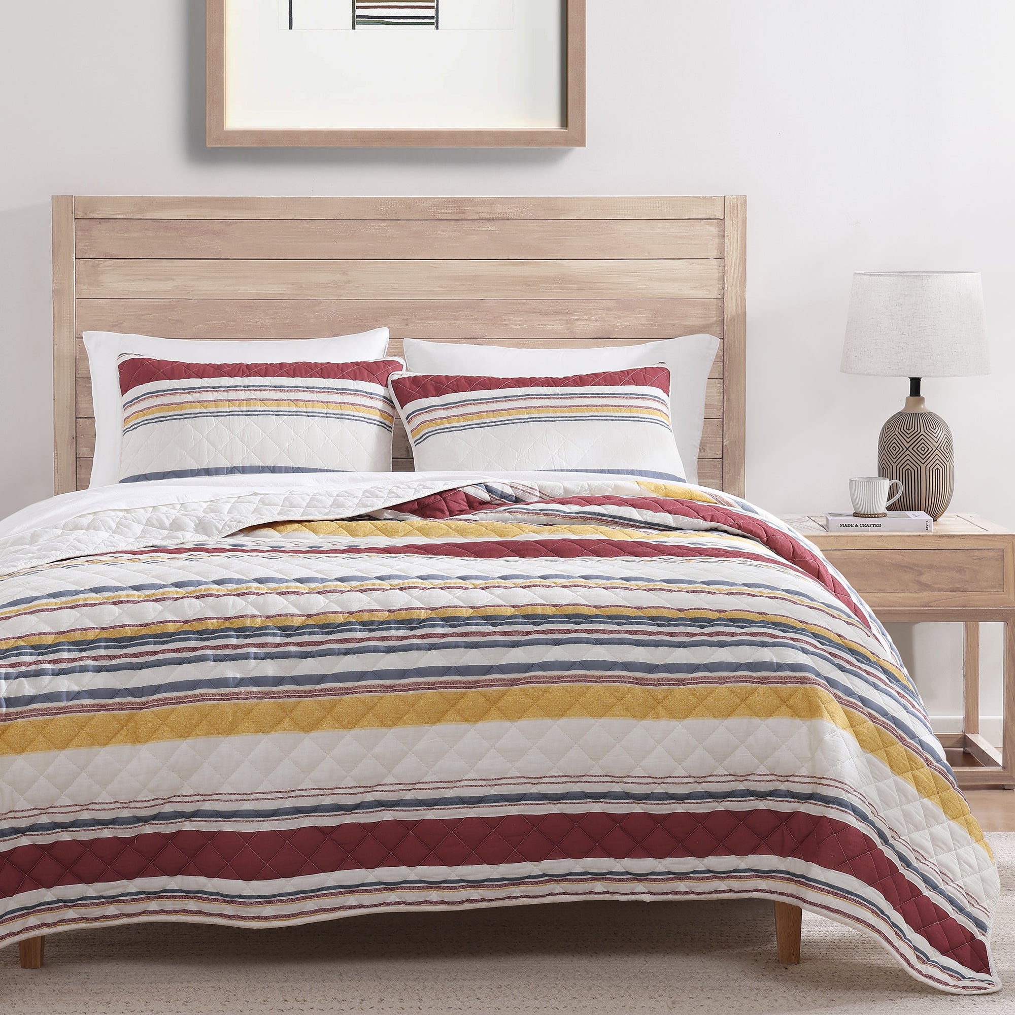 Stripe Cotton Gauze Quilt Sets - Your Western Decor