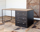 Industrial Tall Artist Desk - Your Western Decor